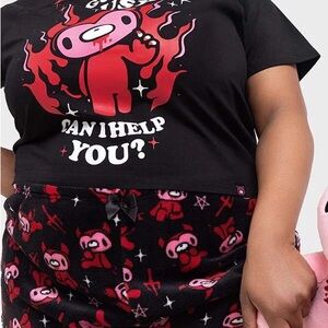 Killstar x Gloomy Bear mini sleep shorts